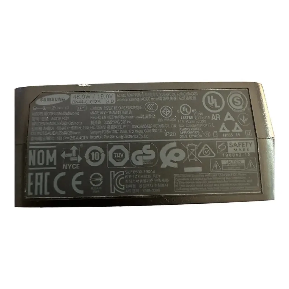 Genuine Samsung Monitor TV Charger AC Power Adapter A4819_RDY 19V 2.53A 48W